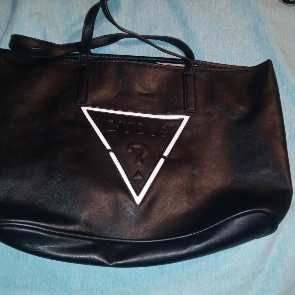 Black guess tote